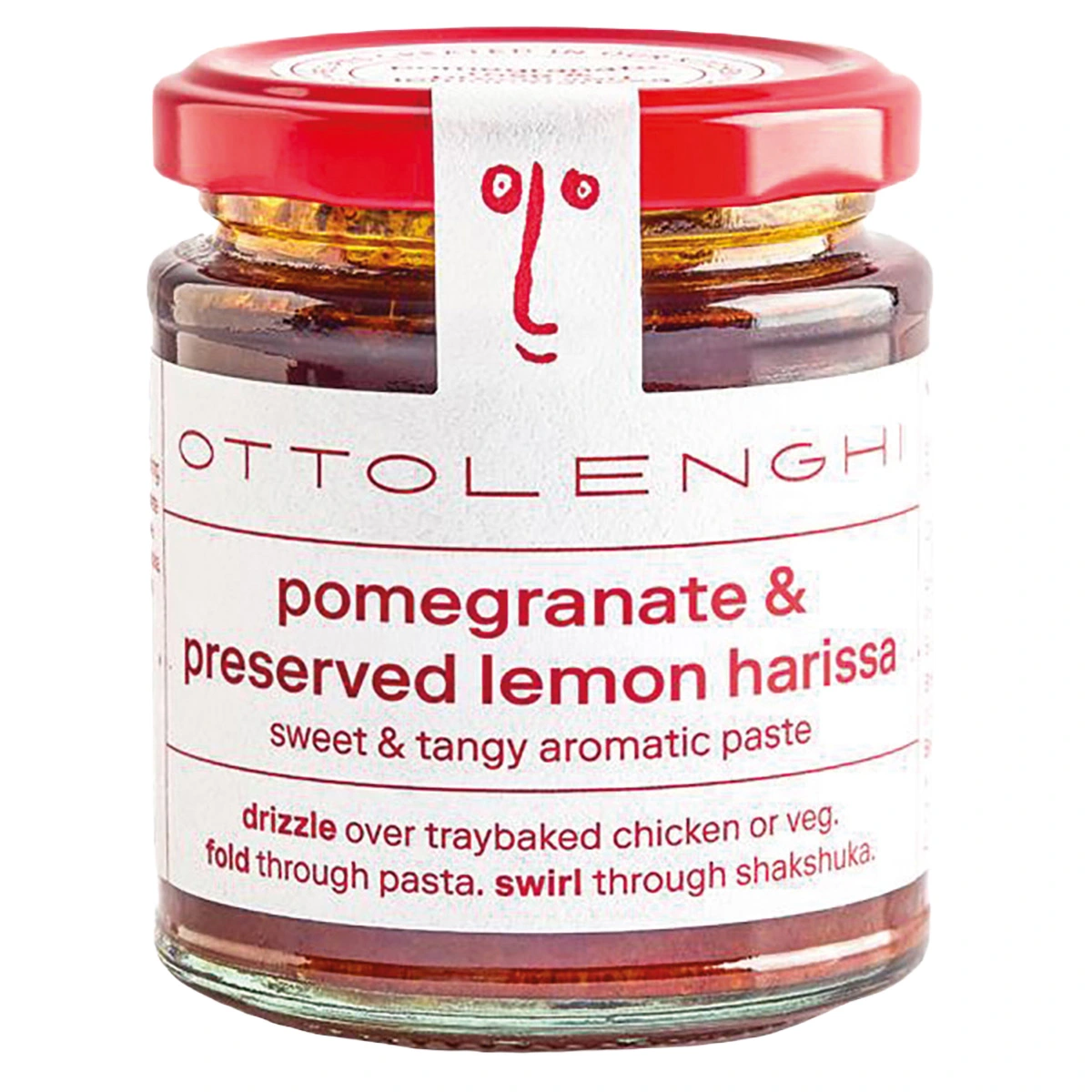 Ottolenghi Pomegranate, Rose & Preserved Lemon Harissa 170g